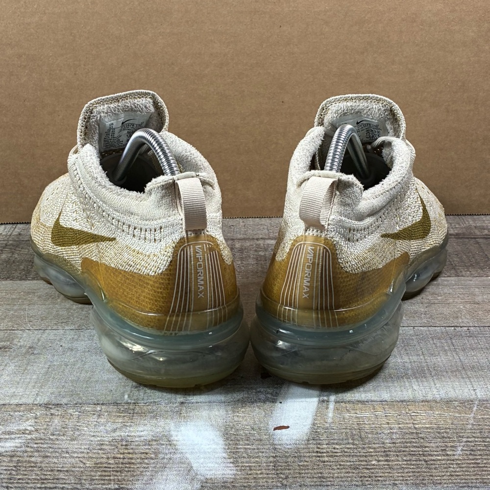 Nike Air Vapor Max Flyknit Sandrift Bronzine Men’s Shoes Sneakers Size 11 - Picture 5 of 11